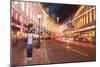 Regent Street in Central London-Julian-Mounted Photographic Print