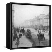 Regent Street, London, 1892-null-Framed Stretched Canvas