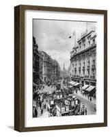 Regent Street, London, 1926-1927-McLeish-Framed Giclee Print