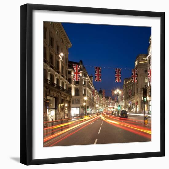 Regent Street, London, England, Uk-Jon Arnold-Framed Premium Photographic Print