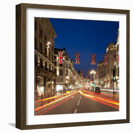 Regent Street, London, England, Uk-Jon Arnold-Framed Photographic Print