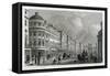 Regent Street, London, from the Quadrant-Thomas Hosmer Shepherd-Framed Stretched Canvas