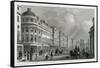 Regent Street, London, from the Quadrant-Thomas Hosmer Shepherd-Framed Stretched Canvas