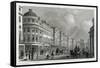 Regent Street, London, from the Quadrant-Thomas Hosmer Shepherd-Framed Stretched Canvas