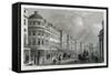 Regent Street, London, from the Quadrant-Thomas Hosmer Shepherd-Framed Stretched Canvas