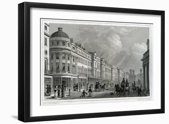 Regent Street, London, from the Quadrant-Thomas Hosmer Shepherd-Framed Giclee Print