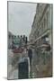 Regent Street, looking towards Hamley's, 2014-Peter Brown-Mounted Giclee Print