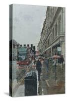 Regent Street, looking towards Hamley's, 2014-Peter Brown-Stretched Canvas