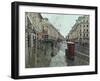 Regent Street, Rain, Looking North, 2014-Peter Brown-Framed Giclee Print