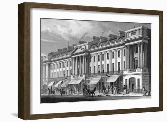 Regent Street-Thomas H Shepherd-Framed Art Print