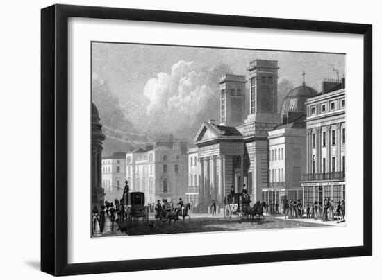 Regent Street-Thomas H Shepherd-Framed Art Print