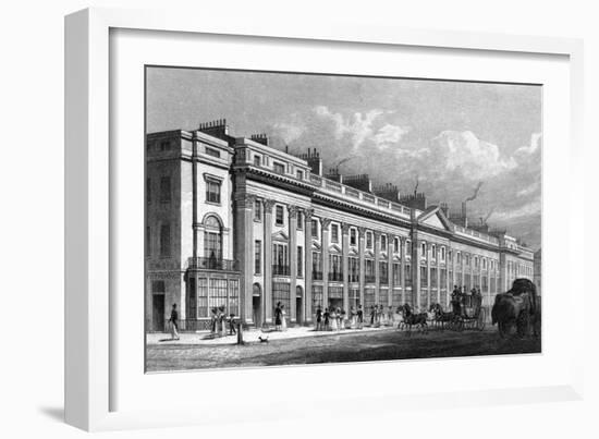 Regent Street-Thomas H Shepherd-Framed Art Print