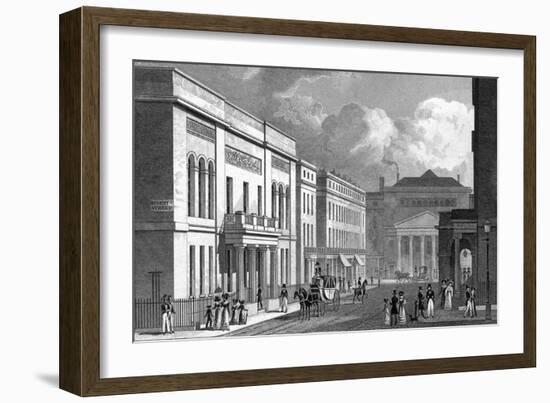 Regent Street-Thomas H Shepherd-Framed Art Print