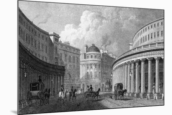 Regent Street-Thomas H Shepherd-Mounted Premium Giclee Print