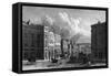 Regent Street-Thomas H Shepherd-Framed Stretched Canvas