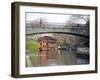 Regents Canal (Grand Union), Regents Park, London, England, United Kingdom-David Hughes-Framed Photographic Print