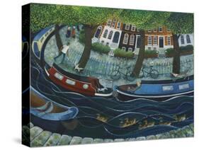 Regents Canal-Lisa Graa Jensen-Stretched Canvas