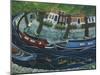 Regents Canal-Lisa Graa Jensen-Mounted Giclee Print