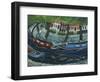 Regents Canal-Lisa Graa Jensen-Framed Premium Giclee Print