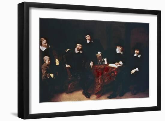 Regents of Leprosy Hospital-Ferdinand Bol-Framed Giclee Print