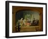 Regents of the Aalmoezeniersweeshuis Orphanage in Amsterdam-Cornelis Troost-Framed Art Print