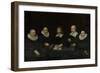 Regents of the House of Correction of Middelburg,-Allaert van Loeninga-Framed Art Print