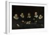 Regents of the House of Correction of Middelburg,-Allaert van Loeninga-Framed Art Print