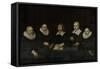 Regents of the House of Correction of Middelburg,-Allaert van Loeninga-Framed Stretched Canvas