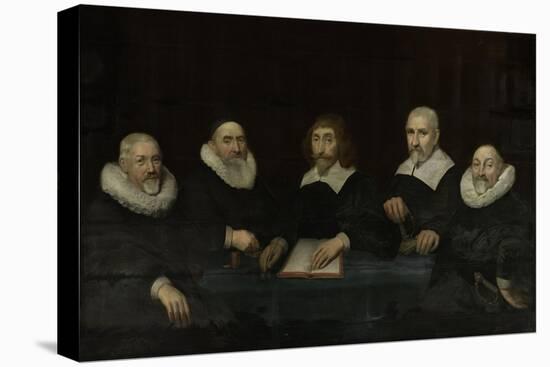 Regents of the House of Correction of Middelburg,-Allaert van Loeninga-Stretched Canvas