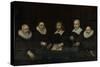 Regents of the House of Correction of Middelburg,-Allaert van Loeninga-Stretched Canvas