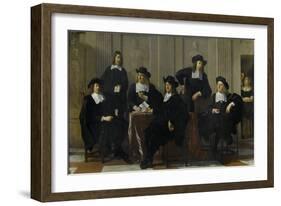 Regents of the Spinhuis and Nieuwe Werkhuis-Karel Dujardin-Framed Art Print