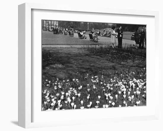 Regents Park 1950S-null-Framed Photographic Print