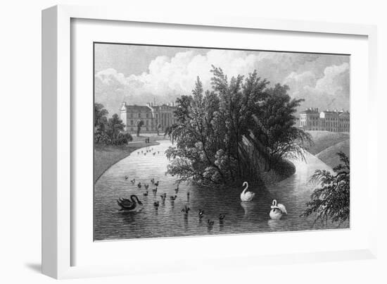 Regents Park-Thomas H Shepherd-Framed Art Print