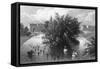 Regents Park-Thomas H Shepherd-Framed Stretched Canvas