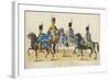 Regiment of Hussars, Hesse-Cassel, C.1784-J. H. Carl-Framed Giclee Print