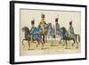 Regiment of Hussars, Hesse-Cassel, C.1784-J. H. Carl-Framed Giclee Print