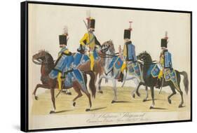 Regiment of Hussars, Hesse-Cassel, C.1784-J. H. Carl-Framed Stretched Canvas