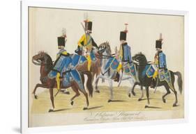 Regiment of Hussars, Hesse-Cassel, C.1784-J. H. Carl-Framed Giclee Print