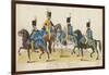 Regiment of Hussars, Hesse-Cassel, C.1784-J. H. Carl-Framed Giclee Print