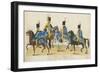 Regiment of Hussars, Hesse-Cassel, C.1784-J. H. Carl-Framed Giclee Print