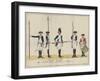 Regiment Von Bose, C.1784-J. H. Carl-Framed Giclee Print