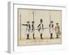 Regiment Von Bose, C.1784-J. H. Carl-Framed Giclee Print