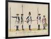 Regiment Von Bose, C.1784-J. H. Carl-Framed Giclee Print