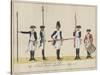 Regiment Von Bose, C.1784-J. H. Carl-Stretched Canvas