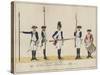 Regiment Von Bose, C.1784-J. H. Carl-Stretched Canvas