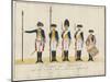 Regiment Von Ditfurth, C.1784-J. H. Carl-Mounted Giclee Print