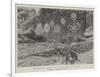 Regimental Crests Cut in the Rock at Cherat-null-Framed Giclee Print