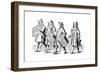 Regimental Musicians at Monck's Funeral, 1670-Francis Sandford-Framed Giclee Print