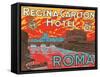 Regina Carlton Hotel, Rome-null-Framed Stretched Canvas