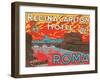 Regina Carlton Hotel, Rome-null-Framed Art Print